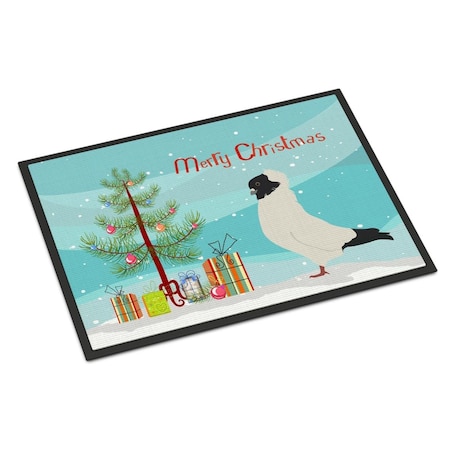 Carolines Treasures Nun Pigeon Christmas Indoor or Outdoor Mat, 24 x 36 in. BB9319JMAT